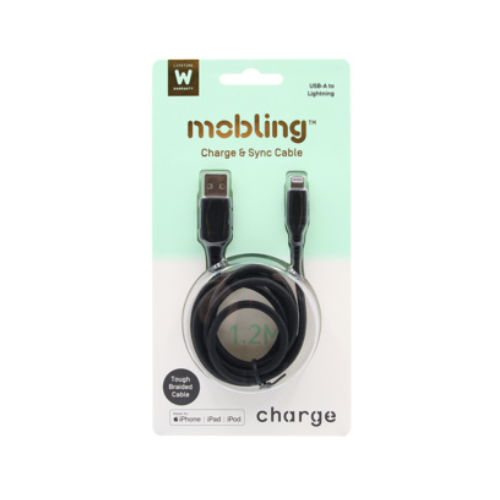 Mobling Braided Cable USB-A to Lightning