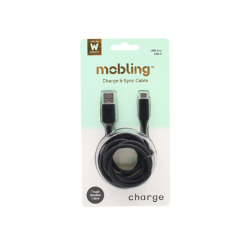 Mobling Braided Cable USB-A to USB-C